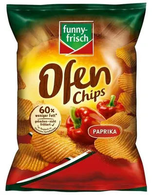 Produktbild von funny-frisch Ofen Chips Paprika 115g