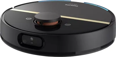 Produktbild von Philips HomeRun 7000 Series Aqua Saug- und Wischroboter mit Station bis zu 180 Min LaufzeitSchwarz (XU7000/01)