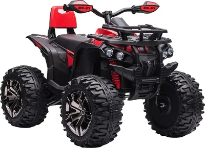 Image de Quad électrique pour enfants Fortuna Lai, 3-8 km/h, autonomie de 45 min, phares LED, lecteur de musique avec USB, pour enfants de 3 à 5 ans