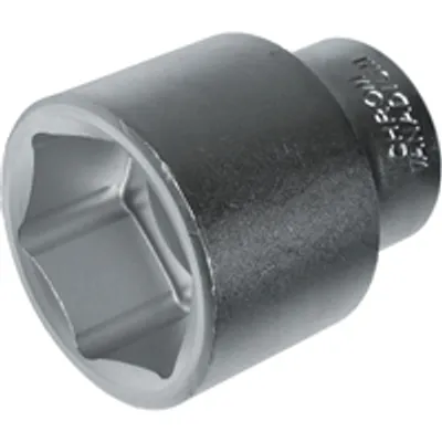Produktbild von 1" (25,0 mm) Antrieb Steckschlüsseleinsatz Stecknuss 6-kant Nuss 60 mm CV-Stahl