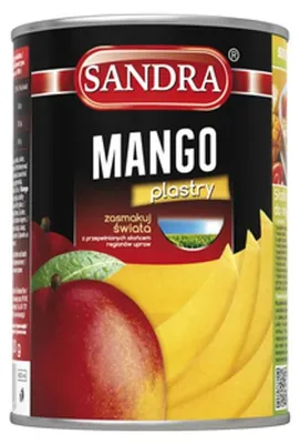 Zdjęcie produktu dla Mango Plastry 425Ml Sandra