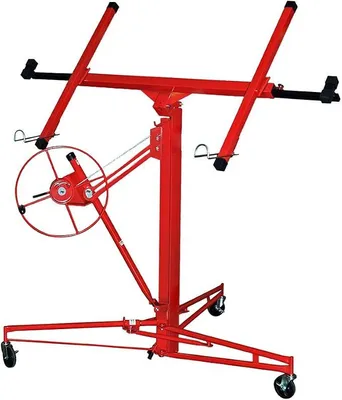 Produktbild von XXL Plattenheber für Rigipsplatten max 290cm Lastarmbreite und 70 kg Traglast,140-350cm Arbeitshöhe höhenverstellbar