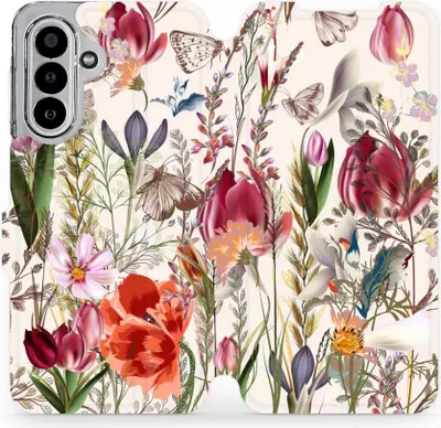 Produktbild von Handyhülle mit klappe für Galaxy A17 5G, Mobiwear Book, Blumenstrauß