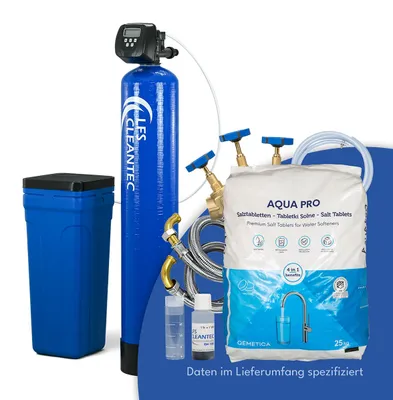 Produktbild von FECR Enteisenungsfilter - Universal Filteranlage zur Enteisenung und Entmanganung FECR 1500 - Füllmenge 38 Liter Ecomix C Filtermaterial Anschlussset