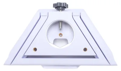 Image de Support satellite Ethernet en ABS et métal - Support multifonctionnel 2 en 1 pour tuyau de 38,5 mm