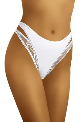 Image de Wolbar femme slip midi wb88 , blanc, s