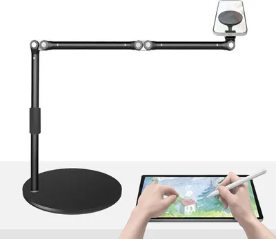 Obrázok produktu pre Smartphone statív magnetický 45 cm, nastaviteľný držiak telefónu, pre vlog
