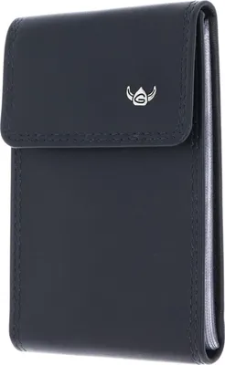 Productafbeelding van Golden Head Leer kaarthoes Polo RFID Protect Kartenetui 4499 Marineblau donkerblauw