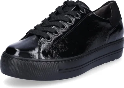 Produktbild von Paul Green Damen Sneaker schwarz Lack 4,5