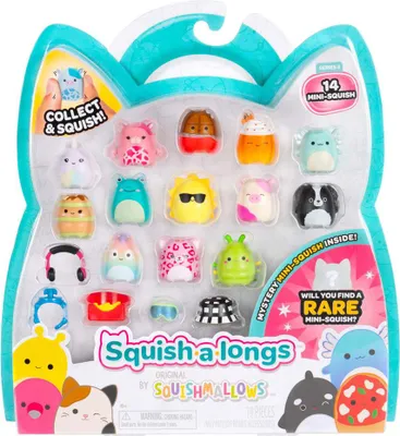 Produktbild von Jazwares Squishmallows - Squish-a-longs Speelfiguren Stil 1 - 14dlg.