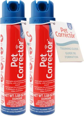 Productafbeelding van Trainingsspray voor honden - sissend geluid met perslucht - 50 ml - set van 2