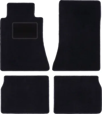 Immagine prodotto di Tappetini in velluto nero per: Mercedes E W124 berlina, station wagon (1984-1997)