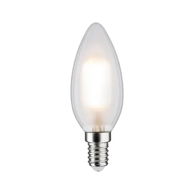 Produktbild von Paulmann LED Filament Leuchtmittel Kerze 5W = 40W E14 matt 470lm warmweiß 2700K DIMMBAR