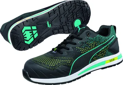 Produktbild von Puma Sicherheitsschuh Vivid GH Low nach EN ISO 20345:2011 S1P ESD HRO SRC schwarz  Größe 43