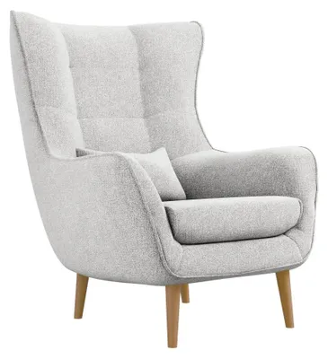 Produktbild von MIRJAN24 Polstersessel Estjano, Ohrensessel, Relaxsessel, Stilvoll Wohnzimmer Sessel (Farbe: Alfa 17)