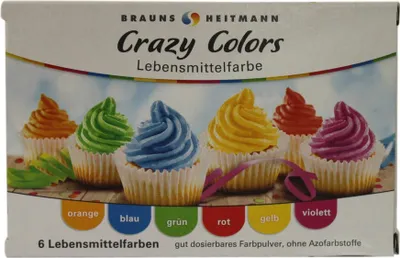 Obrázek produktu pro Heitmann Crazy Colors Barwniki spożywcze, 6x4 g