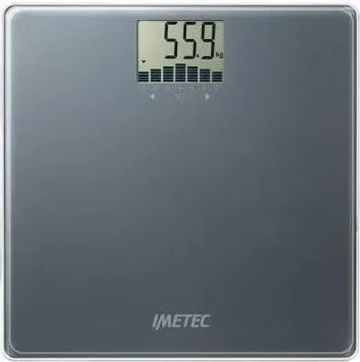 Immagine prodotto di Imetec Monitoring ES9 300 Quadrato Grigio Bilancia pesapersone elettronica