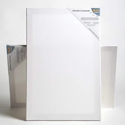 Productafbeelding van Linnen op Spieraam 60 x 80 cm - Premium Schilderkunst, Schilderklaar, 100% Katoen