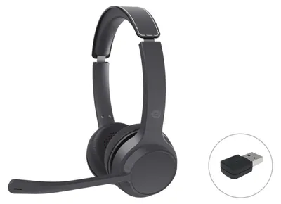Obrázek produktu pro Conceptronic POLONA04BA, Kabelový a bezdrátový, Hovory/hudba, 173 g, Sluchátka, Černá