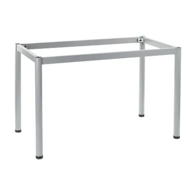 Produktbild von Metallgestell mit rundem Bein, NY-A057/O, Beindurchmesser 5 cm, Maße 116x66x72,5 cm, Grau