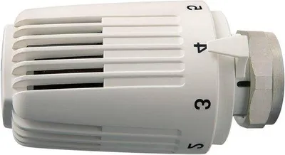 Productafbeelding van Thermostaatkop - Radiatorknop - Verwarming Regelen - Vloeistofsensor - M28 x 15 - Wit
