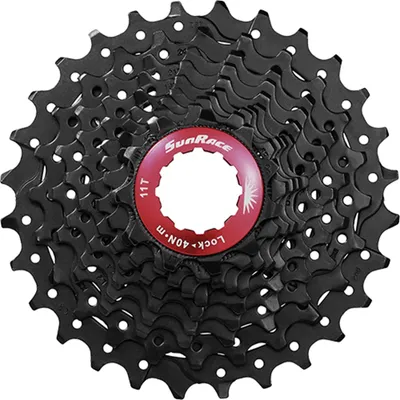 Produktbild von SunRace Kassette 10-fach, schwarz 11-28Z, 11-12-13-14-15-17-19-21-24-28