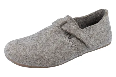 Produktbild von HAFLINGER Everest Focus Damen Hausschuhe beige Wollfilz - Größe: 37