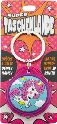 Produktbild von Super Taschenlampe f. Kinder CharakterEinhorn