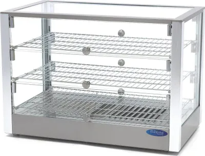 Image de Maxima - Gastro Wärmevitrine - 115 l - 70 cm - 3 Regale
