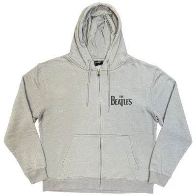 Obrázek produktu pro The Beatles Drop T Logo (Back Print) Grey L Mikina