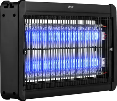 Produktbild von Vayox Insektenlampe UV Insektenfalle Elektrisch Insektenvernichter IKV-20W | 4500V | 100m2 | Schwarz