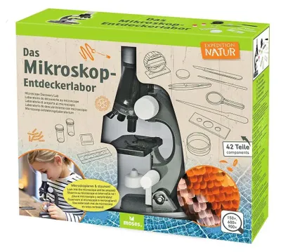 Produktbild von moses. Verlag GmbH Expedition Natur Mikroskop-Entdeckerlabor