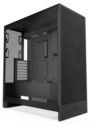 Produktbild von NZXT H7 Flow, Midi Tower, PC, Schwarz, ATX, EATX, micro ATX, Mini-ITX, SGCC, Gehärtetes Glas, 18,5 cm