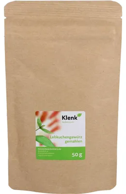 Produktbild von Klenk Lebkuchengewürz gemahlen, 50 g Kräuter