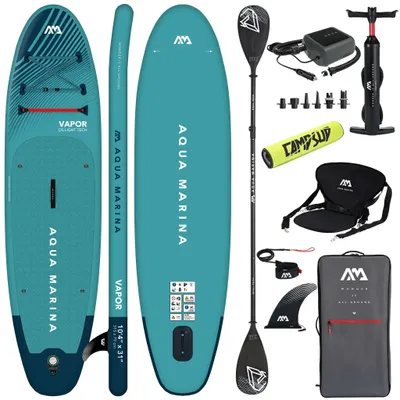Produktbild von Aqua Marina Vapor 10'4" SUP Brett BT-23VAP + SUPER COMBO