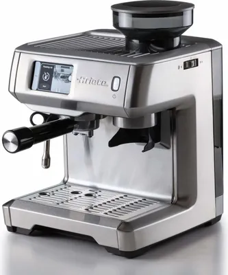 Obrázek produktu pro Espresso kávovar Ariete ESPRESSO METAL PRO 1312/10, 1600W, 15 barů, 2 l, dotyková obrazovka, vestavěný mlýnek s 11 nastaveními, nerezová ocel, nerezová ocel
