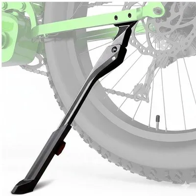 Productafbeelding van Famanu aluminium fietsenstandaard, verstelbaar met antislipvoet, draagvermogen tot 35 kg, geschikt voor fietsen met een wielmaat van 24–28 inch – zwart