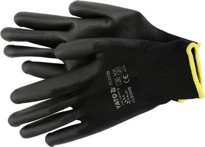 Produktbild von Yato YT-74729, Fabrik-Handschuhe, Schwarz, Erwachsener, Unisex, 1 Stück(e), 2 Stück(e)