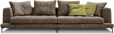 Produktbild von Sofa 4 Sitz Sofas Luxus Polster Ledersofa Luxus Couch Leder Viersitzer