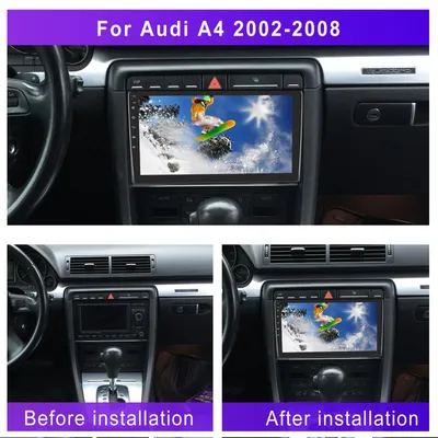 Zdjęcie produktu dla Radio samochodowe Audi A3 - System multimedialny - Radio samochodowe - System nawigacji - CarPlay, Android Auto