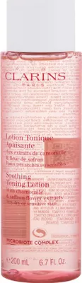 Obrázek produktu pro Clarins Soothing Toning Lotion, Obličejové mléko, Ženy, 200 ml, Univerzální pleť, Zklidňující, Láhev