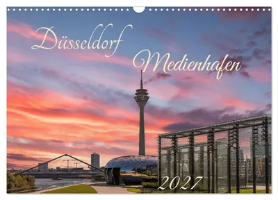 Produktbild von Düsseldorf Medienhafen (Wandkalender 2027 DIN A3 quer), CALVENDO Monatskalender