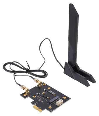 Obrázok produktu pre Sieťová karta WiFi 7 PCIe, bezdrôtový adaptér pre stolné počítače s rýchlosťou 4200 Mb/s, kompatibilný s Windows 10 a 11, 10 dB antény