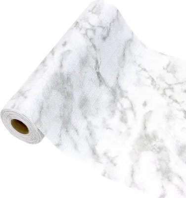 Produktbild von Regaleinlage – Nicht klebende Regaleinlagen für Küchenschränke – Wasserdichtes Regalpapier mit modernem Muster – Langlebige Schrankeinlagen aus PVC, 0,45 m × 9 m
