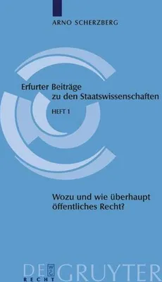 Produktbild von Wozu und wie überhaupt noch öffentliches Recht?