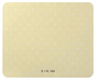 Produktbild von Mr. & Mrs. Panda Mauspad Avocado Toast - Gelb Pastell - Geschenk, Hochzeit, laptop, Mousepad, pc, Mouse Pad, Liebe