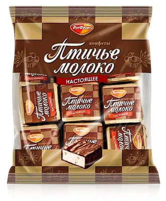 Produktbild von Konfekt - Ptitschje Moloko, mit Sahne-Vanillegeschmack, Rot Front, 225 g