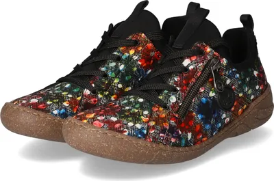 Produktbild von Rieker  Damenschuhe Schnürschuhe Sportive sportlicher Schnürer Mehrfarbig Freizeit, Schuhgröße:38 EU