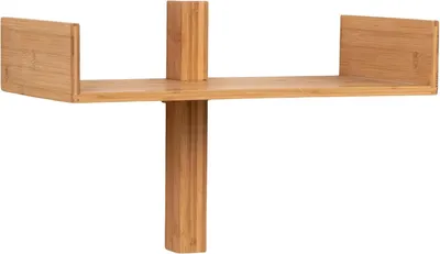 Immagine prodotto di Mensole in bambù, 50x36x25 cm, ideali per la cucina