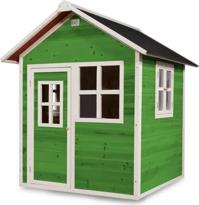 Image de EXIT Loft 100 Maison en Bois – Cabane Extérieure – Bois– Enfants – Vert